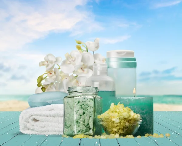 Bar de sabão, Tratamento de Spa, Hidratante . — Fotografia de Stock