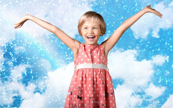 Niño, Confetti, Fiesta . — Foto de Stock