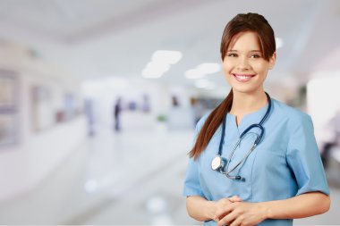 Doktor, Asya etnik köken, hemşire.