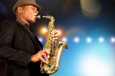 Caz, müzik grubu, saksafon.