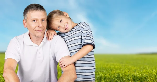 Padre, Figlio, Bambino . — Foto Stock