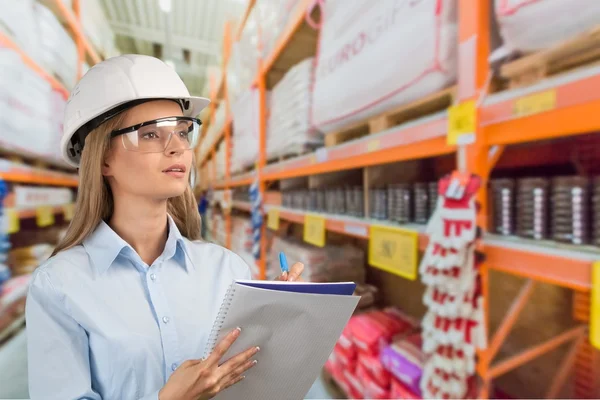 Ingenieur, bezetting, vrouwen. — Stockfoto