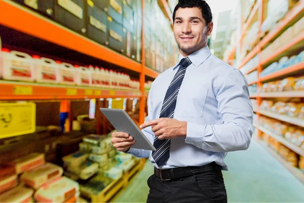 Negocio, hombre de negocios, envío . — Foto de Stock