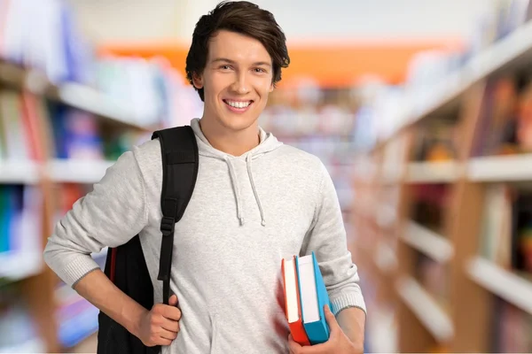 Estudante, Adolescente, Isolado . — Fotografia de Stock