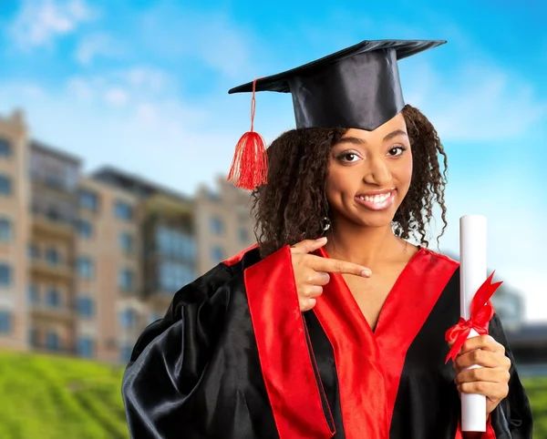 Graduação, Estudante do Ensino Médio, Universidade . — Fotografia de Stock