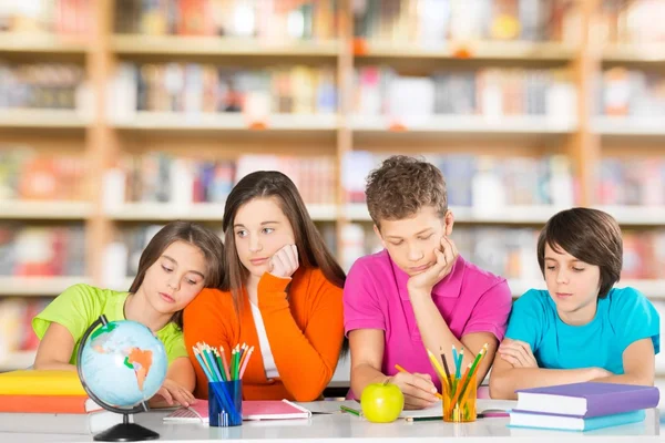 Classroom, group, youngster. — Stock Photo, Image
