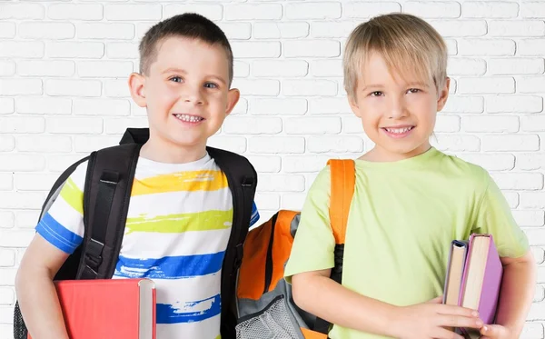 Escola, volta, grupo . — Fotografia de Stock