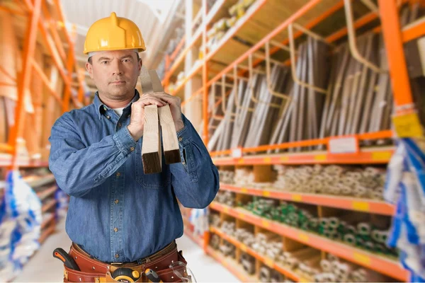 Trabalhador da construção civil, Construção, Trabalhador manual . — Fotografia de Stock