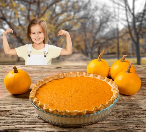 Pumpkin Pie, Pie, dynia. — Zdjęcie stockowe
