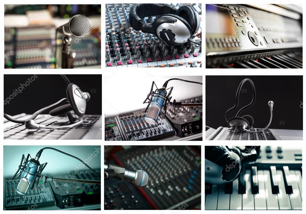 Radio, Recording Studio, Studio.