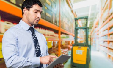 Siyah, iş, tablet bilgisayar.