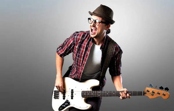 Musik, Konzert, Sänger. — Stockfoto