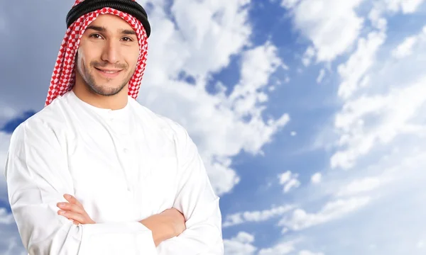Arab, arabski, człowiek. — Zdjęcie stockowe