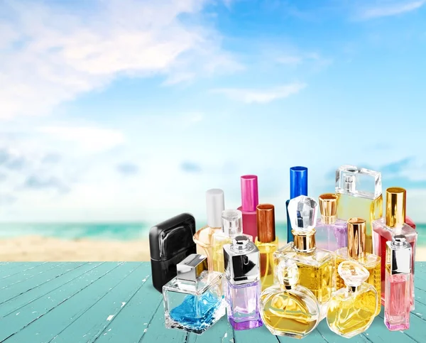 Parfém, vonné, rozprašovač parfémů. — Stock fotografie
