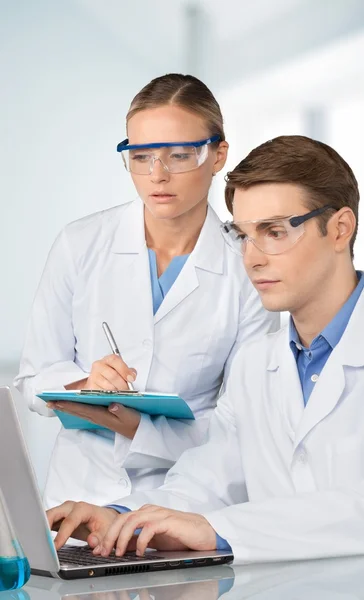 Laboratório, Cientista, Pesquisa . — Fotografia de Stock