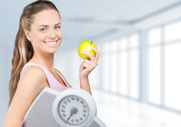 Ernährung, Frauen, Sport. — Stockfoto