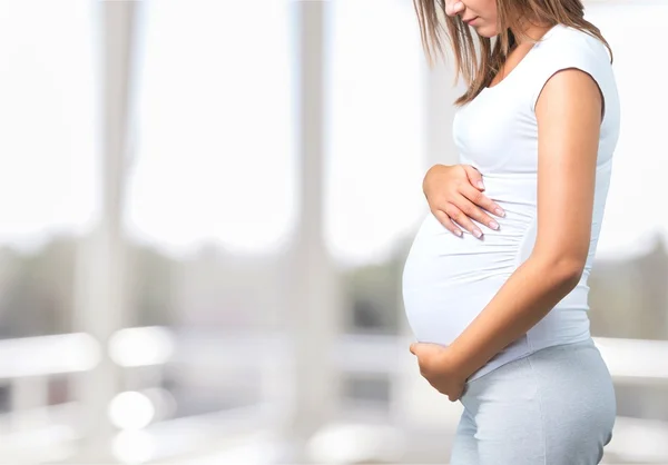 Menselijke zwangerschap, Afrikaanse afkomst, vrouwen. — Stockfoto