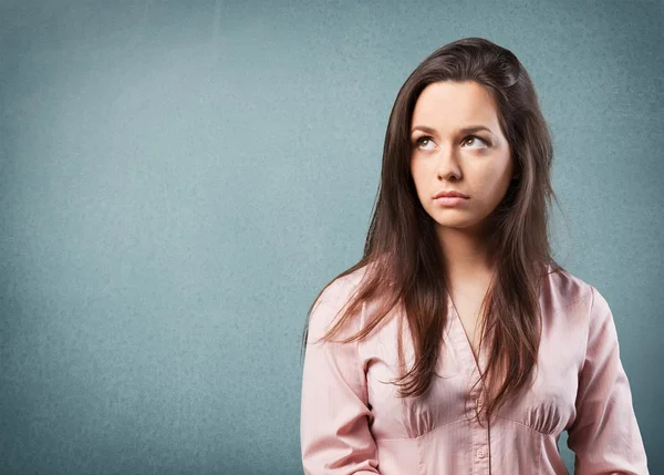 Frage, Fragezeichen, Arbeit. — Stockfoto