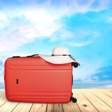 Seyahat, yaz, açık.