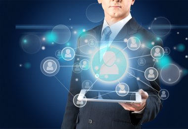 Perakende, medya, düğme.