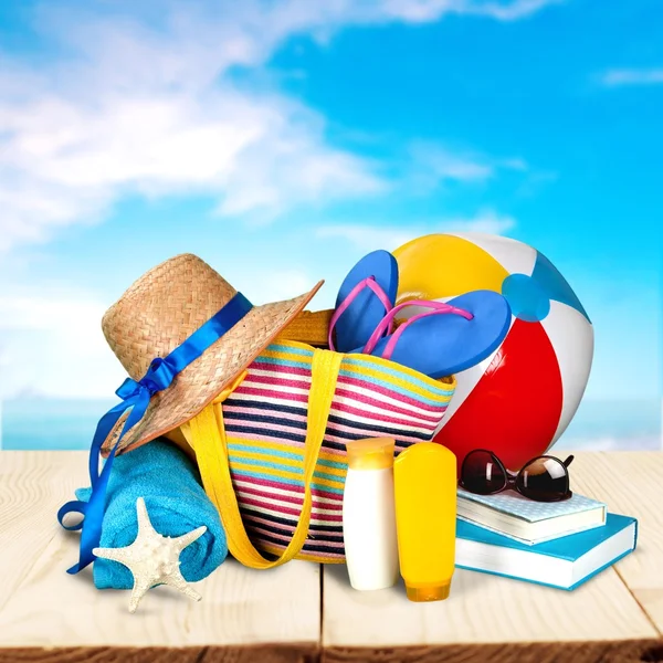 Vacations, Summer, Beach. — Stock Photo, Image