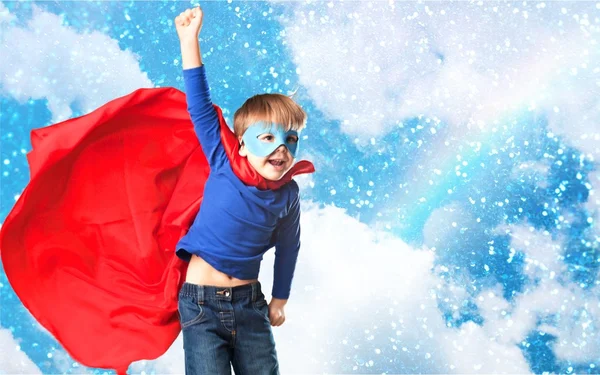 Kid, child, superhero. — Stock Photo, Image