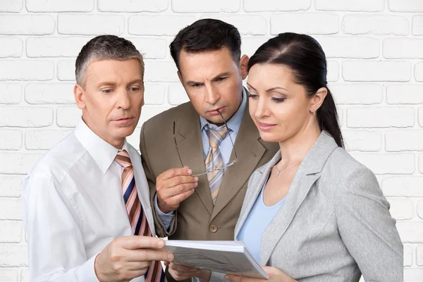 Organisierte Gruppe, Geschäft, Arbeit. — Stockfoto