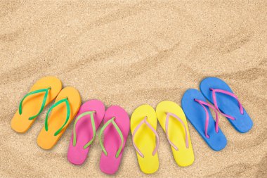 Yaz, Flip-flop, tatil.