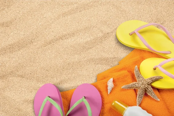 Summer, Beach, Child. — Stock Photo, Image