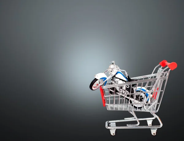 Shopping Cart, kar, winkel. — Stockfoto