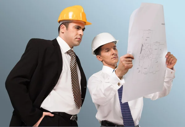 Construcción, Arquitecto, Ingeniero . — Foto de Stock