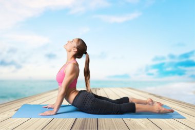 Yoga, germe gevşeme egzersizi.