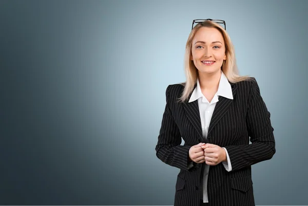 Zakelijke, zakenvrouw, vrouwen. — Stockfoto