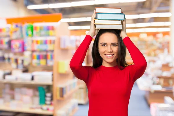 College Student, Student, Book. — Stock Photo, Image