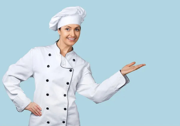 Chef-kok, Baker, vrouwen. — Stockfoto