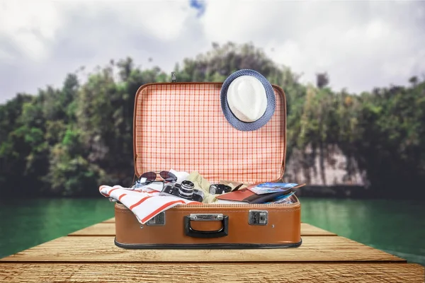 Viajar, gafas de sol, viejo . — Foto de Stock