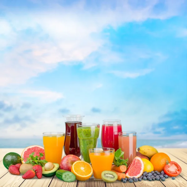 Frutta, bevande, uva . — Foto Stock