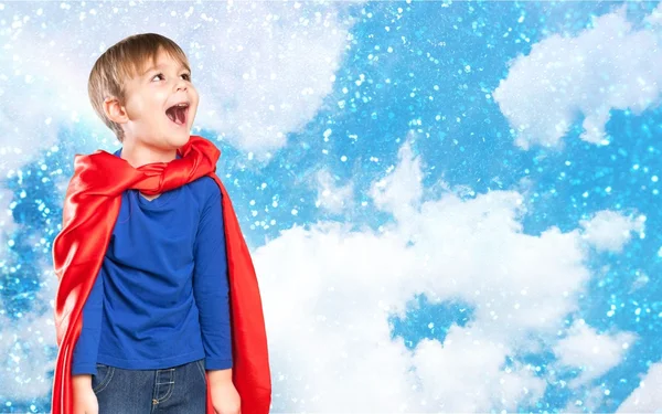 Hero, super, kid. — Stock Photo, Image