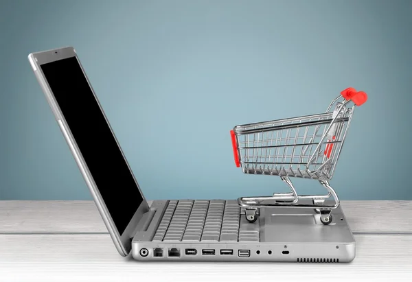 E-commerce, winkelen, internet. — Stockfoto