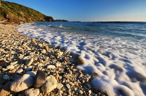 Zwaai Kiezelstenen Lord Howe Eiland — Stockfoto