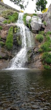 Hervas 'ta El Forero Şelalesi, İlkbaharda Valle del Ambroz