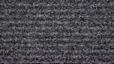 TV sinyal yok. Beyaz Noize