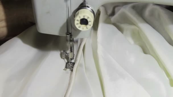 Sewing Machine in Work — Stock Video