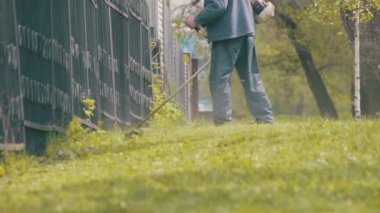 Bahçıvan Mowser çim biçme makinesi yeşil çimen