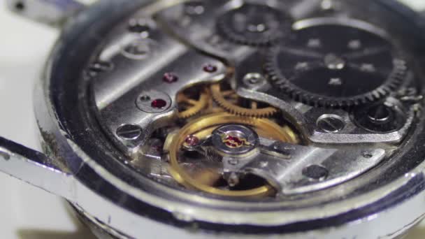 Mécanisme d'horloge fonctionne — Video