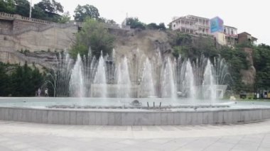 Tiflis, Gürcistan ortasına çeşme.