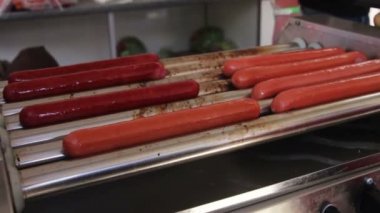 Izgarada pişmiş sosisli için Bavyera sosis