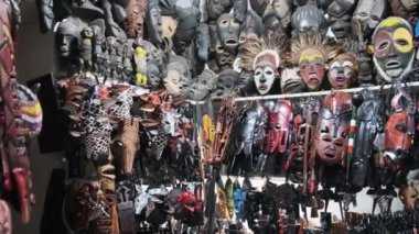 Stone Town, Zanzibar 'daki Hediye Dükkanı.