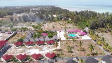 Afrika Tropik Plaj Resorts, Egzotik Oteller, Mavi Havuz, Zanzibar, Hava Manzarası