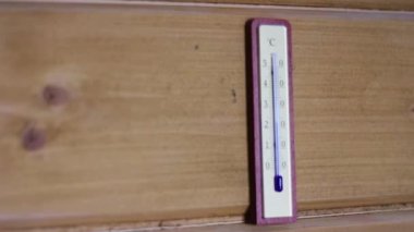 Duvara termometre ağırlığında